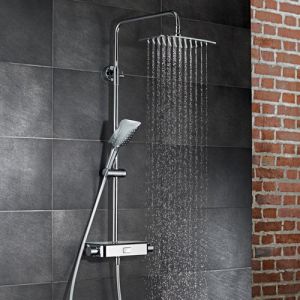 HSK AquaSwitch Softcube 1001980 showerset met thermostaat chroom