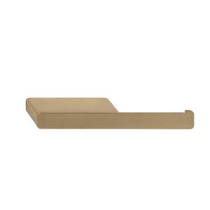 Geesa Shift Gold Brushed 919924-07 toiletrolhouder zonder klep met planchet geborsteld goud