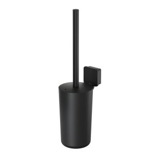 Geesa Topaz Black 917911-06-A toiletborstelhouder (zwarte borstelkop) zwart