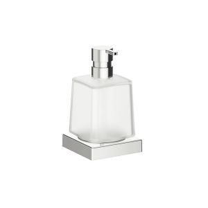 Inda Divo A15120WM21 zeepdispenser gesatineerd glas mat wit