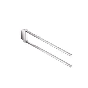 Inda Divo A15150NE 2-lids handdoekhouder mat zwart