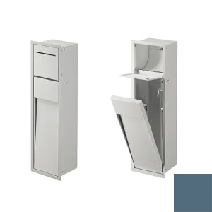 Inda MY Secret A8085BAV inbouwnis met toiletrolhouder en hygiënische douche190x660mm mat avio