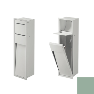 Inda MY Secret A8085BGD inbouwnis met toiletrolhouder en hygiënische douche190x660mm mat giada