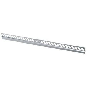 Blanke Aqua Keil Wand 840280B100R afsluitprofiel 2000x10x40mm rechts RVS geborsteld