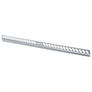 Blanke Aqua Keil Wand 8452840100R afsluitprofiel 980x10x24mm rechts RVS verchroomd