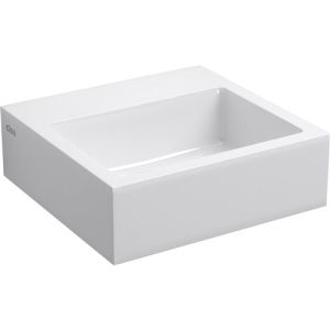 Clou Flush 1 CL0308011 mineral marmer fontein 28cm wit