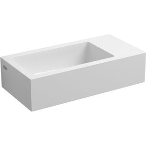 Clou Flush 3 CL0308031 mineral marmer fontein 36cm wit