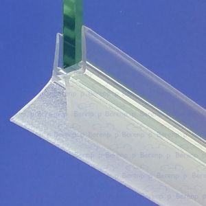 Exa-Lent Universal DS402004 helder doucheprofiel 2 flapjes 200cm - 4m
