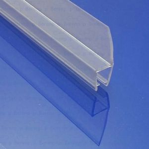 Exa-Lent Universal DS431005 gehoekt helder doucheprofiel 1 flap 100cm - 5mm