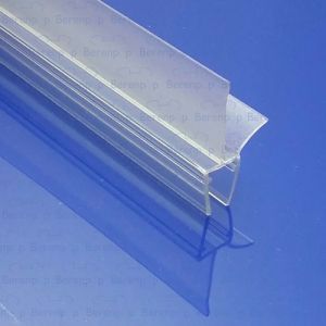 Exa-Lent Universal DS052006 - G06207200 helder doucheprofiel 1 flap 1 flapje 200cm - 6mm