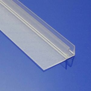 Exa-Lent Universal DS102006 - G06013200 helder doucheprofiel 1 flap horizontaal 200cm - 6mm