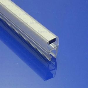 Exa-Lent Universal monsterstukje doucherubber type DS18 - 2cm lengte en geschikt voor glasdikte 4mm - magneet recht