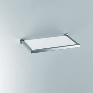 Decor Walther Bloque/ Corner 0560820 CO GLA30 planchet 300mm wit gesatineerd glas/ goud