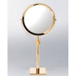 Decor Walther 0100482 SP15V vergrootspiegel 1x en 5x mat goud