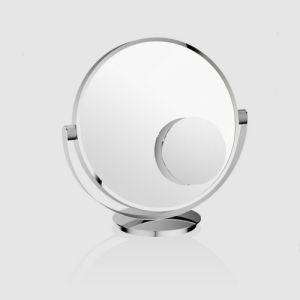Decor Walther 0122900 Vanity tafelspiegel zonder vergroting Ø 36,5cm chroom
