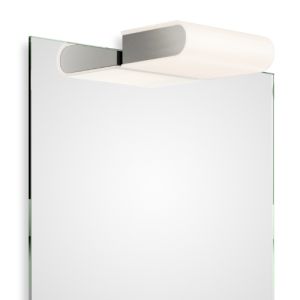 Decor Walther 0419434 BOOK 1-15 LED spiegellamp dimbaar 15x11,5cm geborsteld nikkel