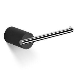 Decor Walther 0974864 Stone TPH toiletrolhouder mat zwart/ chroom