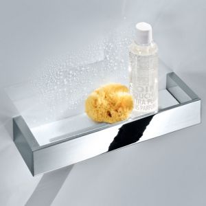 Decor Walther Brick 0593700 BK DA30 doucheplanchet 300mm chroom/ acryl wit (OUTLET)