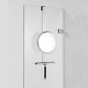 Decor Walther Shower 0123300 HANG UP 5X vergrootspiegel voor douchewand 5x chroom