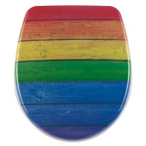 Diaqua Nice 31171236 toiletzitting met deksel motief Sixties