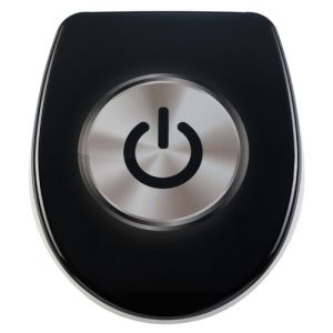 Diaqua Nice 31171237 toiletzitting met deksel motief On/Off