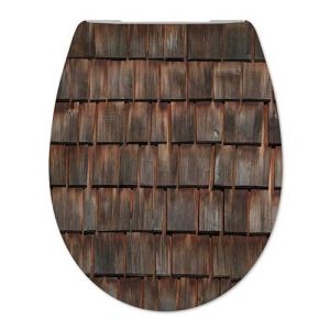 Diaqua Laval 31172001 toiletzitting met deksel motief Chalet