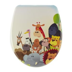Diaqua Nice 31171246 toiletzitting met deksel motief Animals