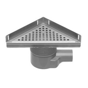 Easy Drain Aqua Plus Delta F EDMDEMSI6 doucheput 24x24cm zijuitloop