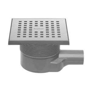 Easy Drain Aqua Quattro AQUA15X15MSI6 doucheput 15x15cm zijuitloop