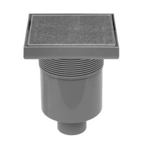 Easy Drain Aqua Quattro Tegel AQUA15X15MSI3T doucheput 15x15cm onderuitloop