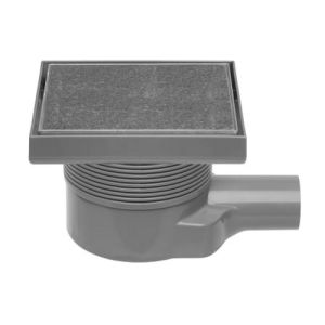 Easy Drain Aqua Quattro Tegel AQUA15X15MSI6T doucheput 15x15cm zijuitloop