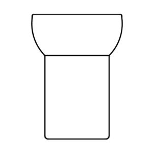 Emco Linea - Scala 472000090 mondspoelglas helder