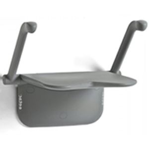 Etac Relax 81708010 douchezitting met armsteunen Volcano grijs