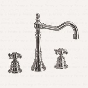 Fima Carlo Frattini Elizabeth F5081CR 3 gats wastafelkraan 2-greeps chroom