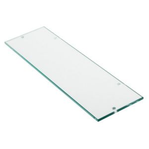 Geesa Nemox 224503 glasplaat 35 cm helder glas