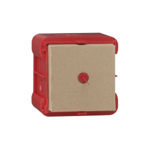 Gira 289100 E22 inbouwdoos rood (OUTLET)