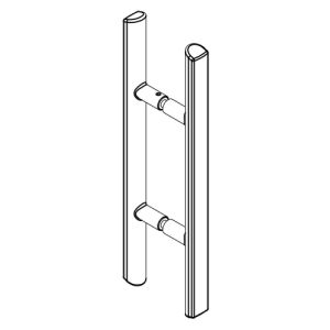HSK E100140-56-41 greep hoekig chroom