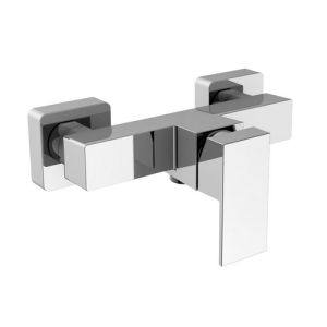 HSK Shower & Co! 1140036 opbouw douchemengkraan rechthoekig chroom