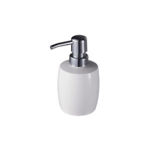 Haceka Allure 1127667 losse zeepdispenser chroom/ porselein wit