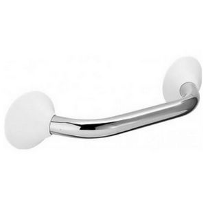 Handicare (Linido) LI2611100200 wandbeugel Ergogrip 1000mm RVS gepolijst (witte afdekkappen)
