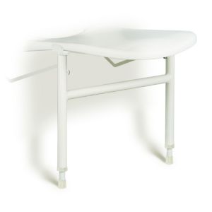 Handicare (Linido) LI2214201408 hulppootset voor douchezitting RVS gecoat creme-wit (OUTLET)