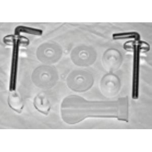 Ideal Standard San Remo K7310BJ set van 2 scharnieren chroom (t.b.v. toiletzittingen vanaf Januari 2004)