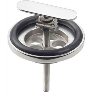 Clou CL1060300040 afvoerplug en sifonaansluiting t.b.v. Flush en First fonteinen RVS gepolijst