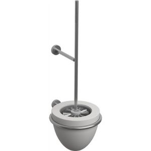 Clou Slim CL090304241 toiletborstel garnituur wand rvs geborsteld