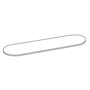 Inda Colorella R11700002 glasplaat transparant helder glas