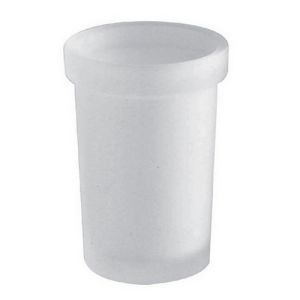 Inda Logic - Touch - H20 - Inox R46100 beker gesatineerd glas