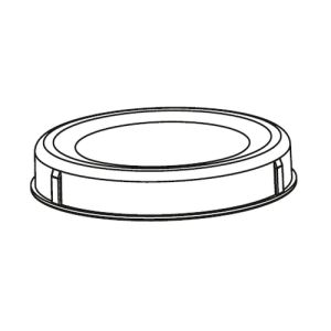 Inda RV014A005 inzetbakje voor toiletborstelgarnituur