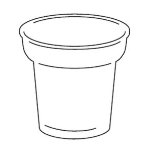 Inda Tosca - Raffaella R32100 beker gesatineerd glas