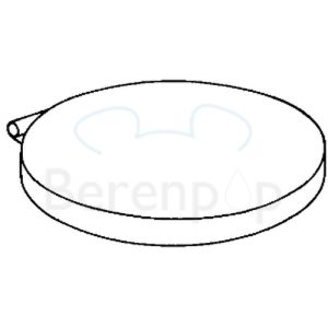 Keramag Preciosa 571180 toiletzitting met deksel wit