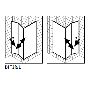 Kermi 2534111 set spatwaterdichtingen 2 x 98,5cm - 8mm